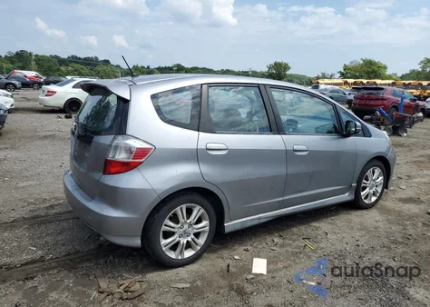 2009 Honda Fit Sport from USA, damaged, VIN JHMGE87419S021592